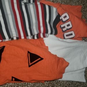 Lot of 4 boys long sleeves shirts